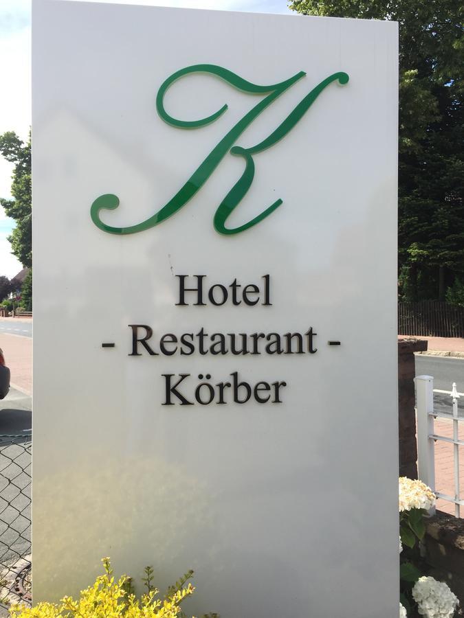 גארבסן Hotel Restaurant Koerber מראה חיצוני תמונה